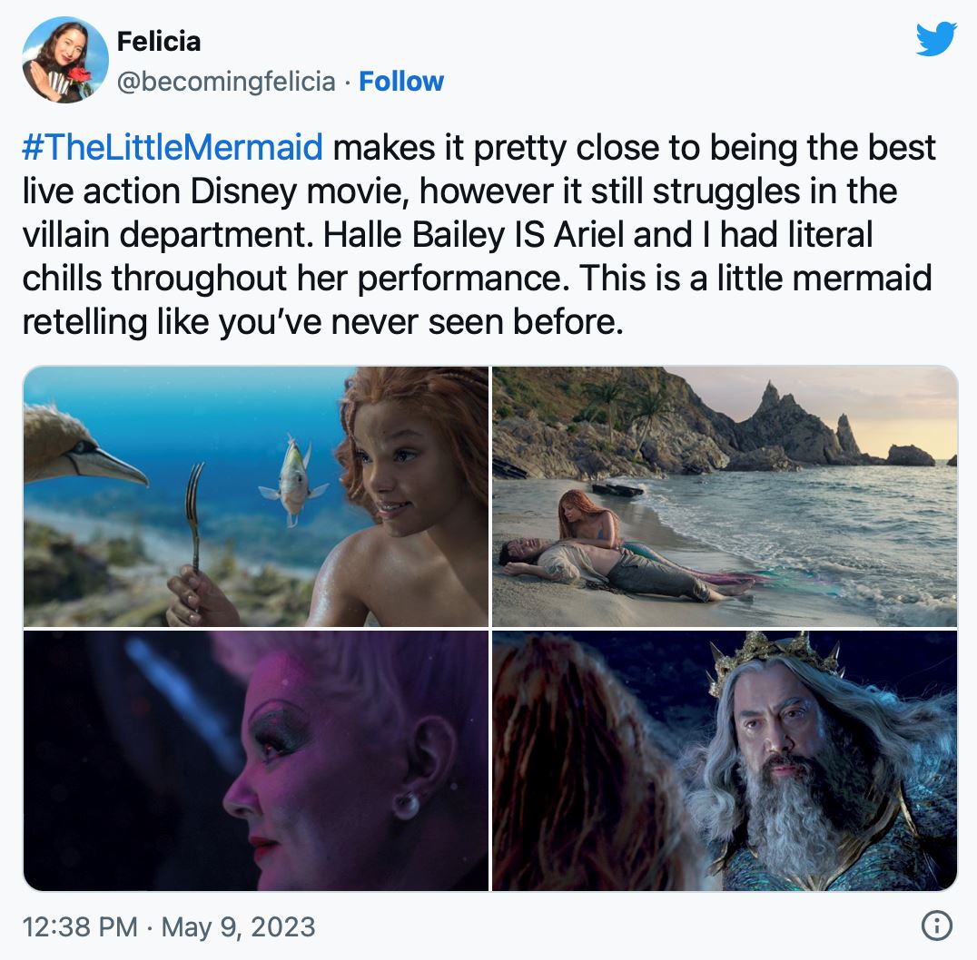 《小美人鱼》全马上映啦！首映后意外好评？！