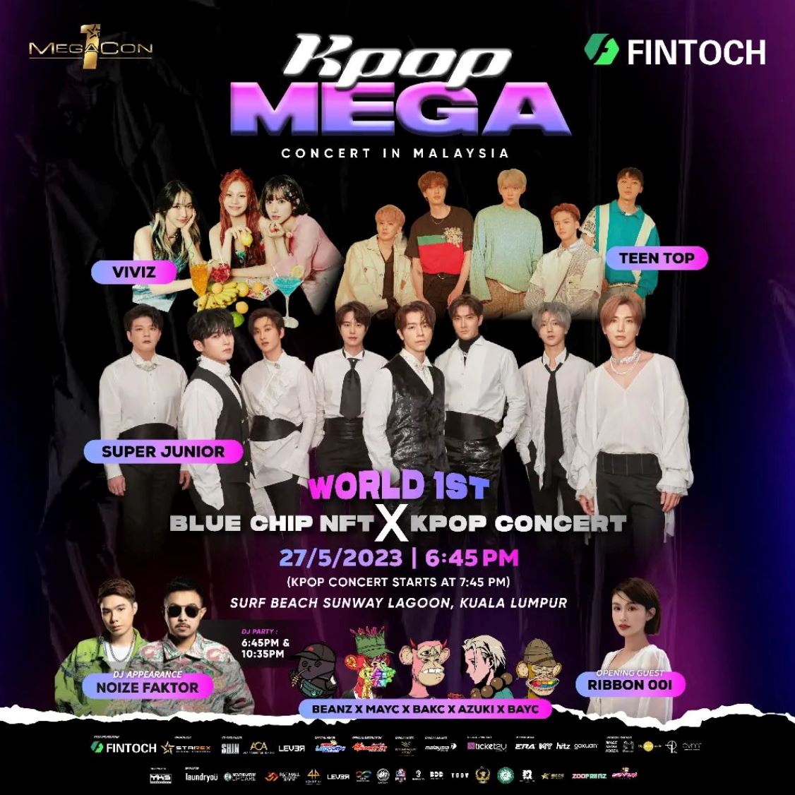 konsert kpop mega in malaysia di sunway lagoon dibatalkan, penganjur mohon maaf