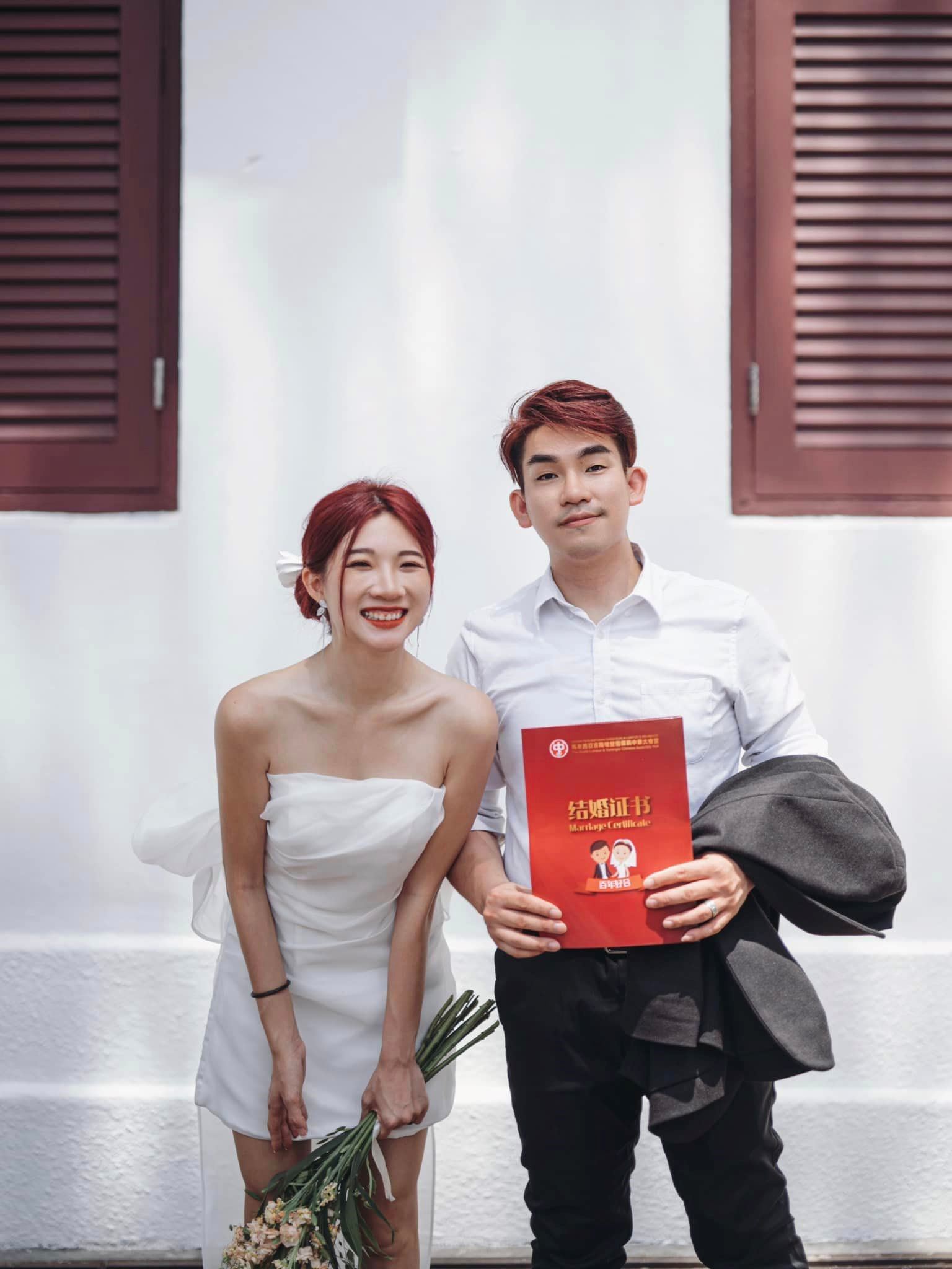 💍马来西亚youtuber可恩领证结婚啦‼️甜蜜晒照「不是闪婚 没有怀孕」❤️