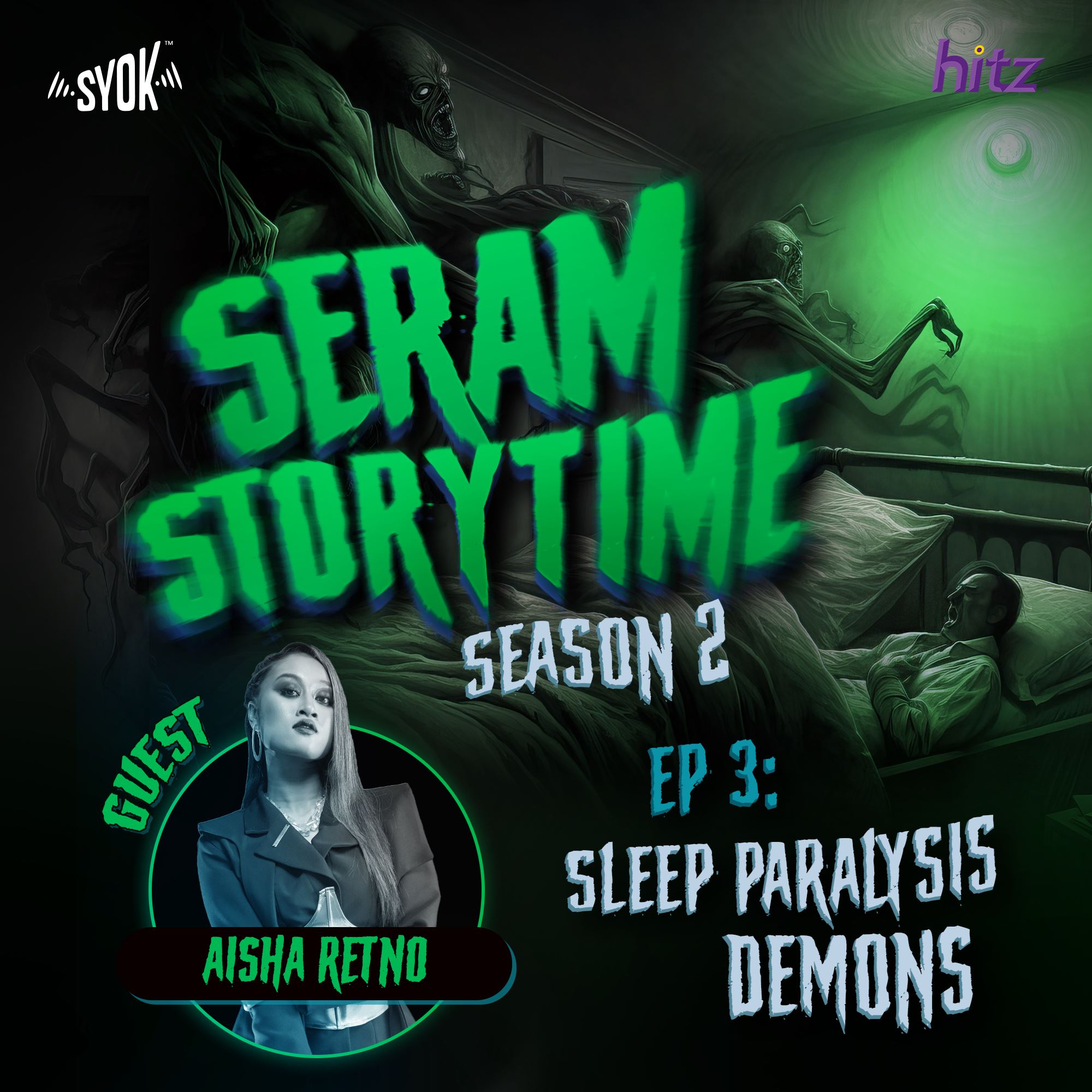 malaysian singer aisha retno locked in the darkness of sleep paralysis