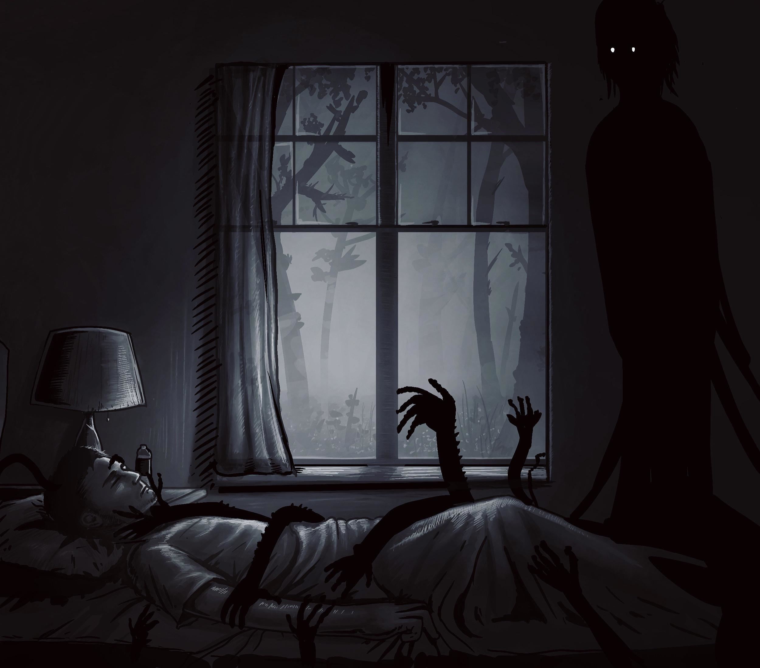 malaysian singer aisha retno locked in the darkness of sleep paralysis