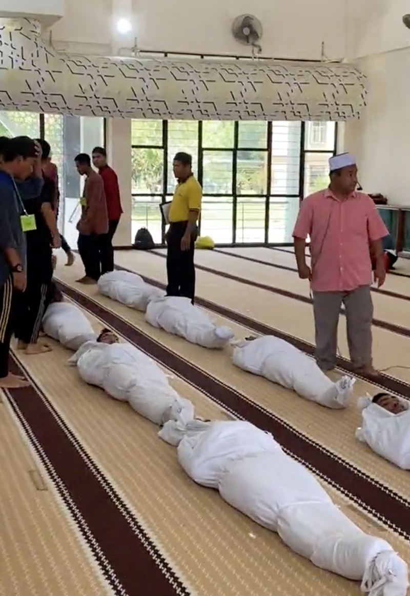 kantoi! israel guna video pengurusan jenazah di malaysia untuk propaganda jahat
