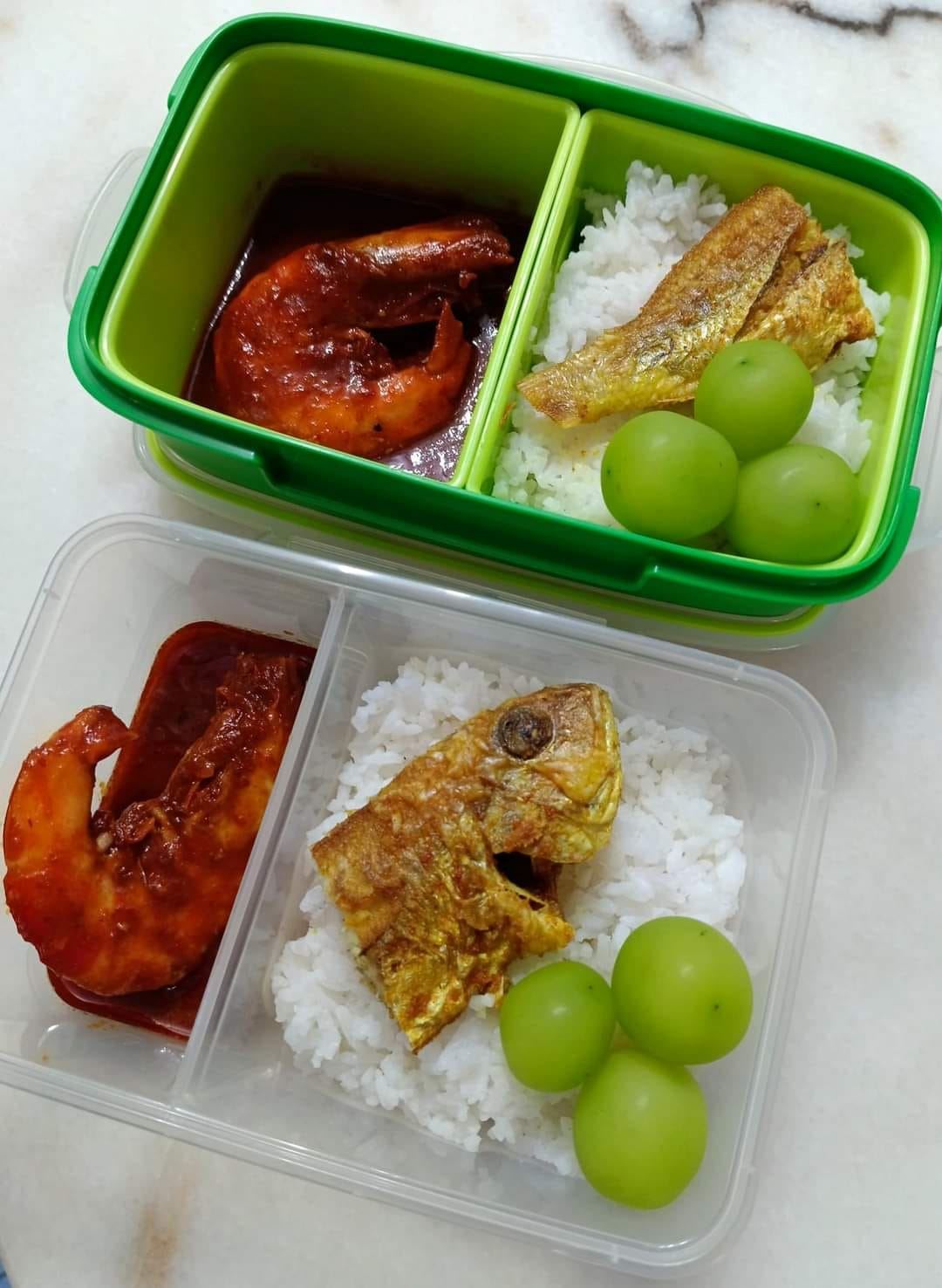 kind m'sian mother packs extra 'bekal' for her son to share with friend who recently lost their mother