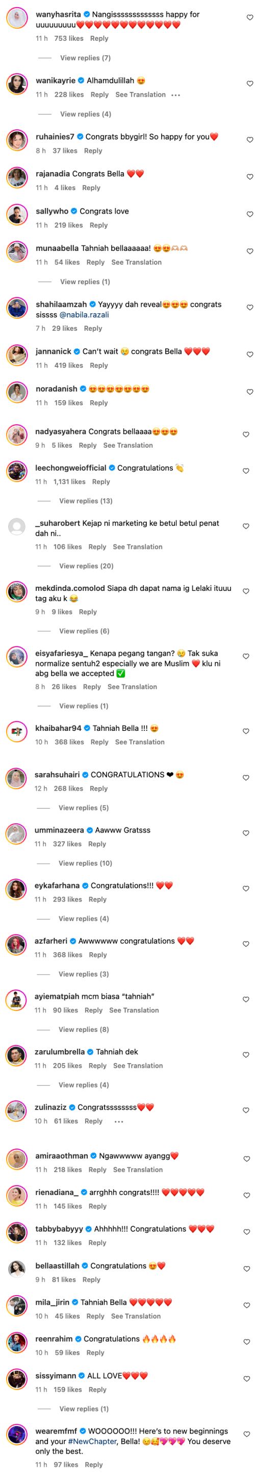 terima lamaran kekasih hati, nabila razali nikah hujung minggu ni