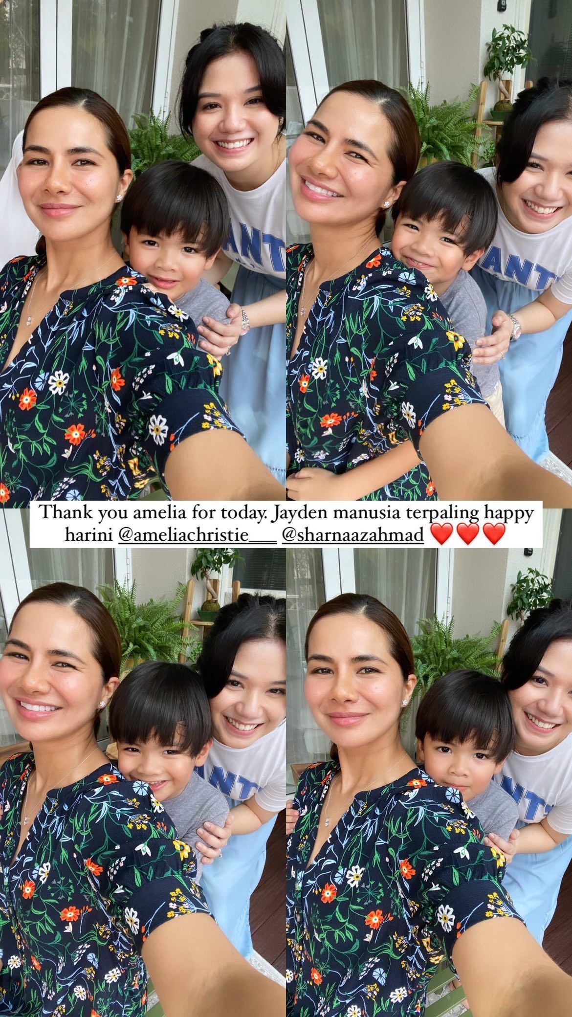kekasih sharnaaz jumpa noor nabila, jebat jayden terpaling gembira
