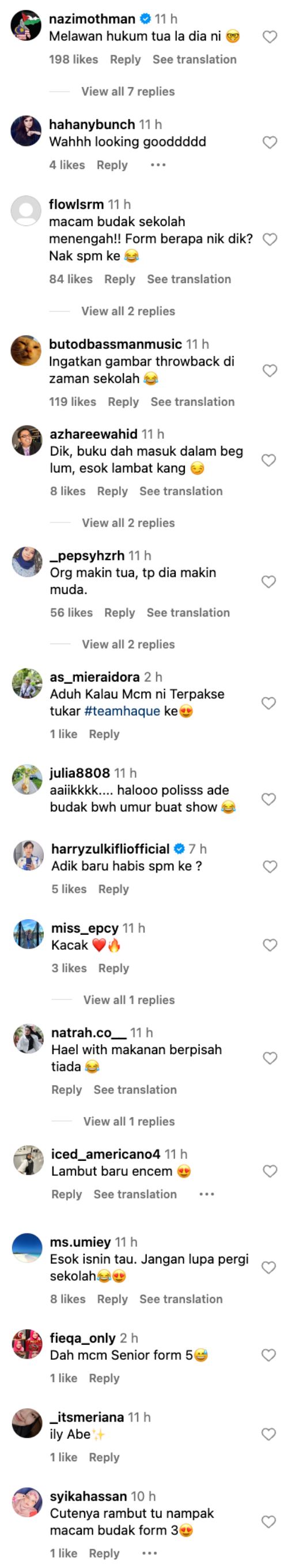 “melawan hukum tua lah dia ni,” foto baru hael husaini buat ramai tak percaya