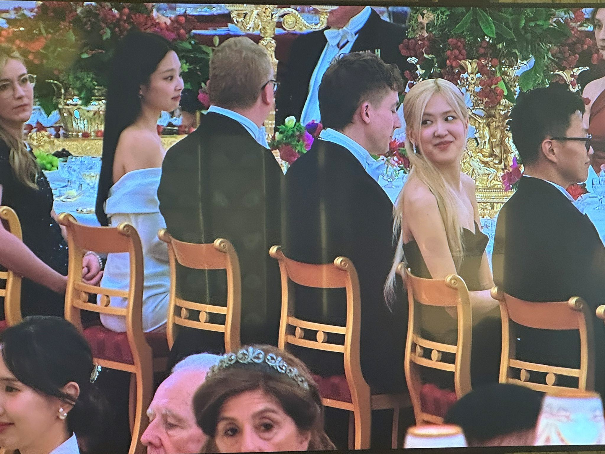 blackpink合体参加白金汉宫晚宴🌟被英王查尔斯公开赞赏🥳