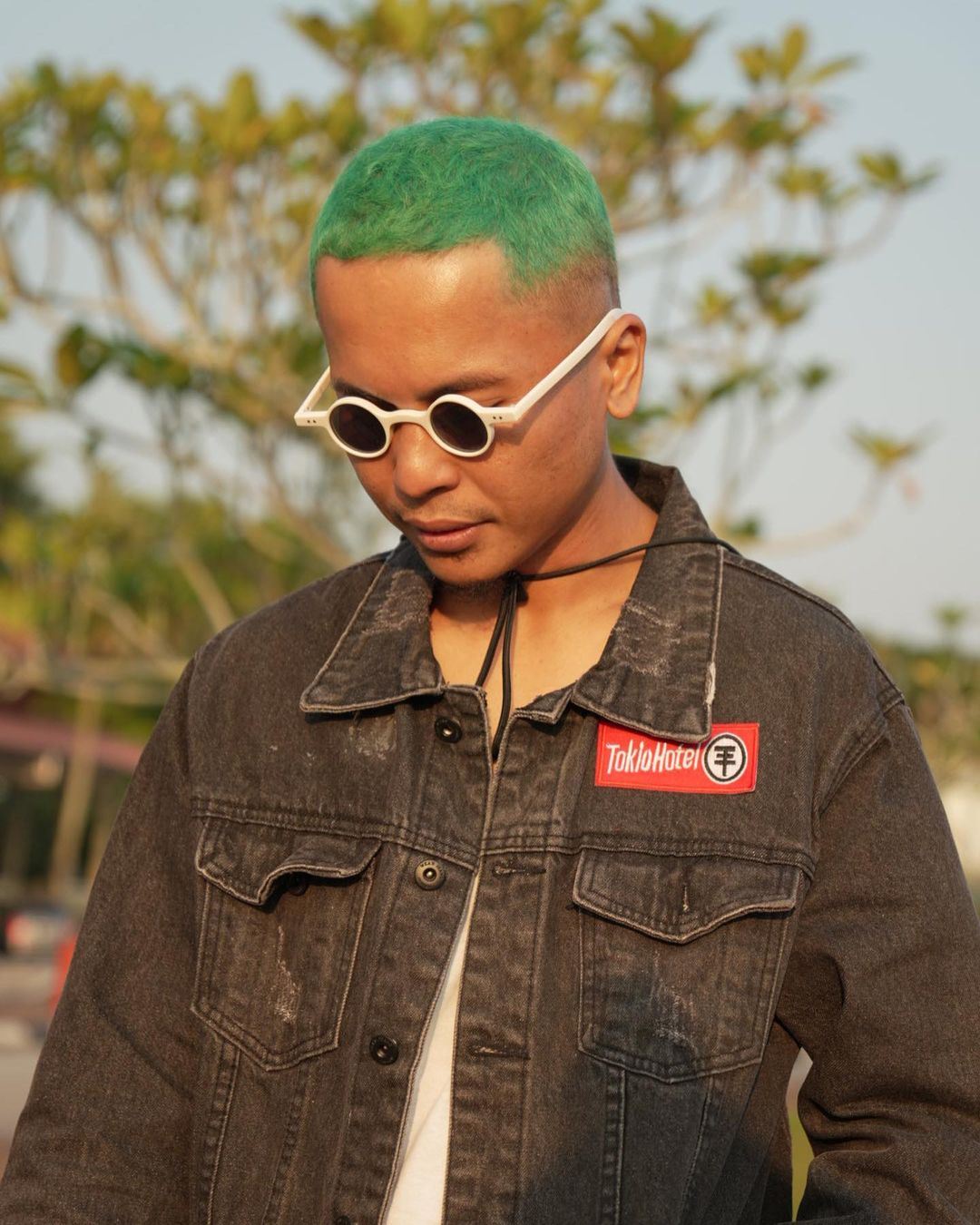 warna rambut hijau hanya gimik lagu baru, hafiz suip akhir cukur pendek