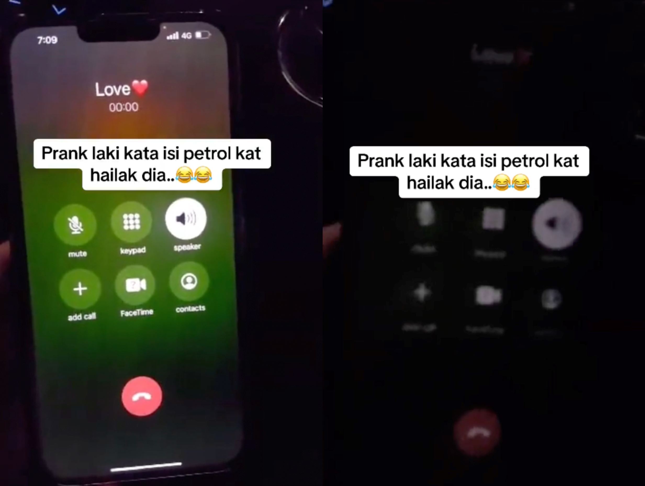 “he’s very calm!” wife pulls prank on husband saying she filled their diesel car with petrol