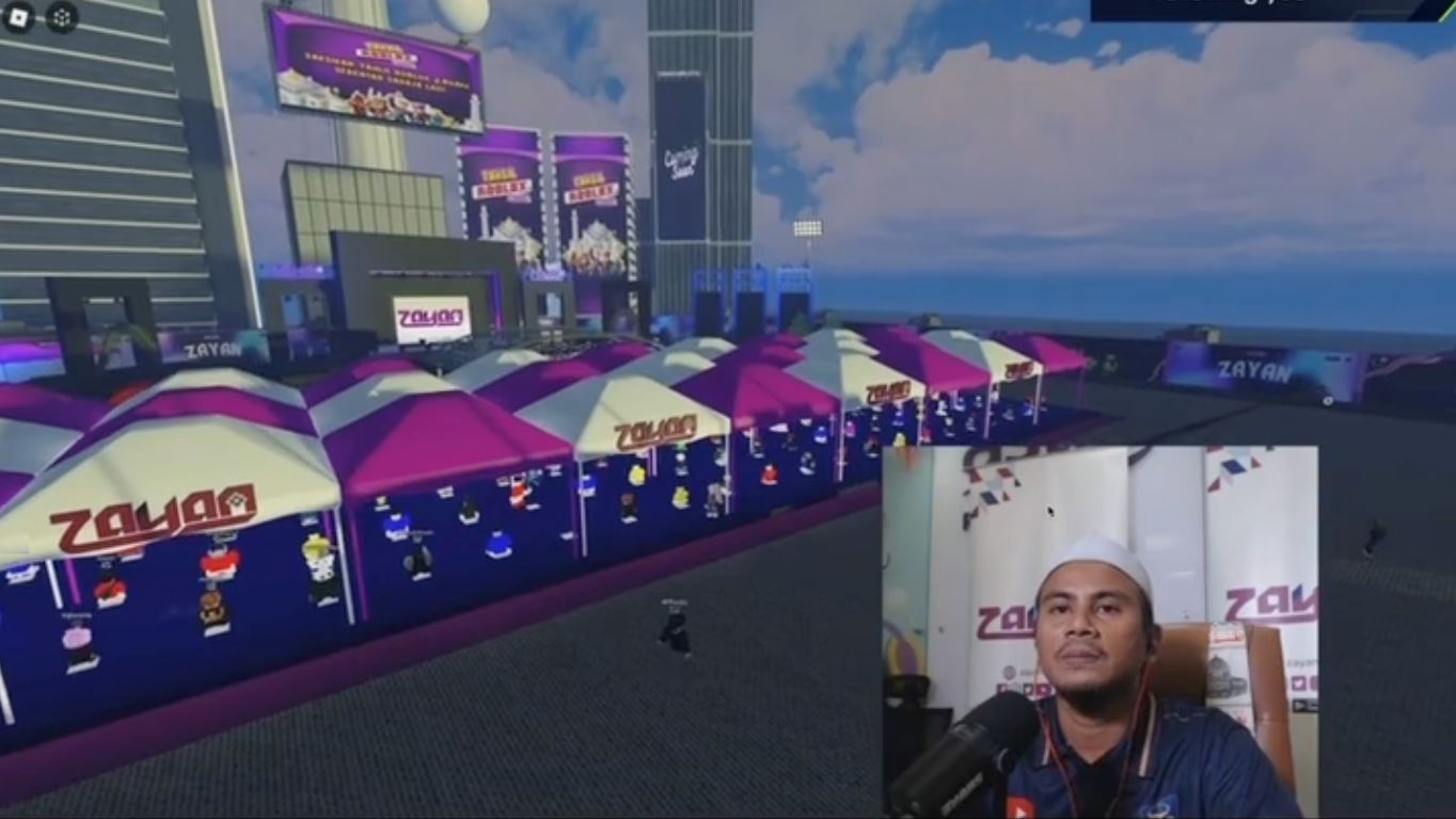 majlis tahlil di game roblox anjuran zayan bersama cikgu zyd cipta sejarah