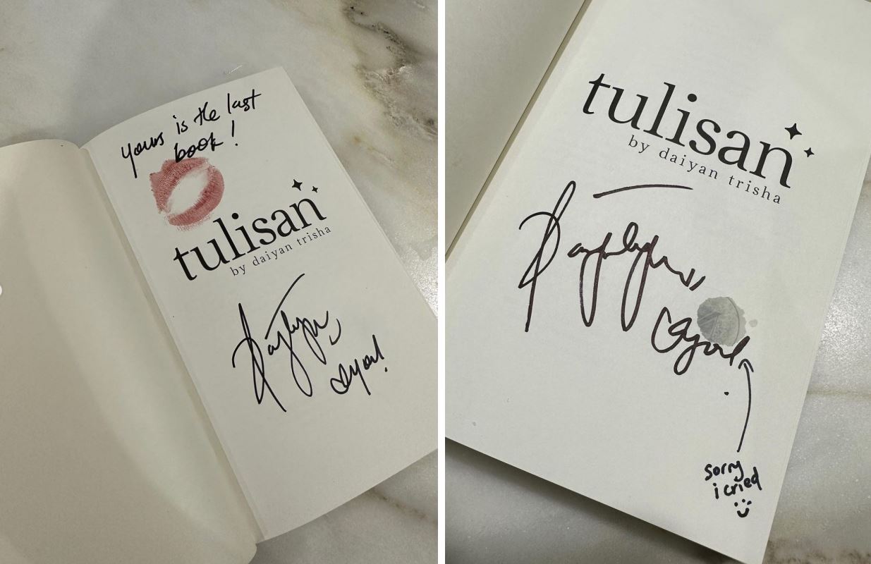 lelaki ini teruja dapat beli buku terakhir ada ciuman daiyan trisha, ramai cemburu [video]