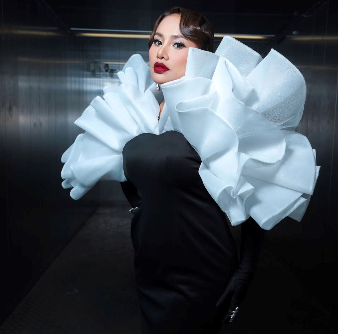 elly mazlein nafi mengandung, bukan gimik tinggalkan gegarvaganza 10