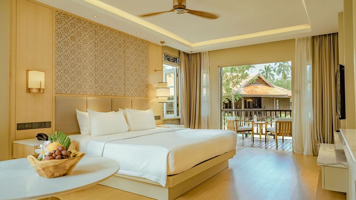 Garden terrace room at Pelangi Beach Resort & Spa