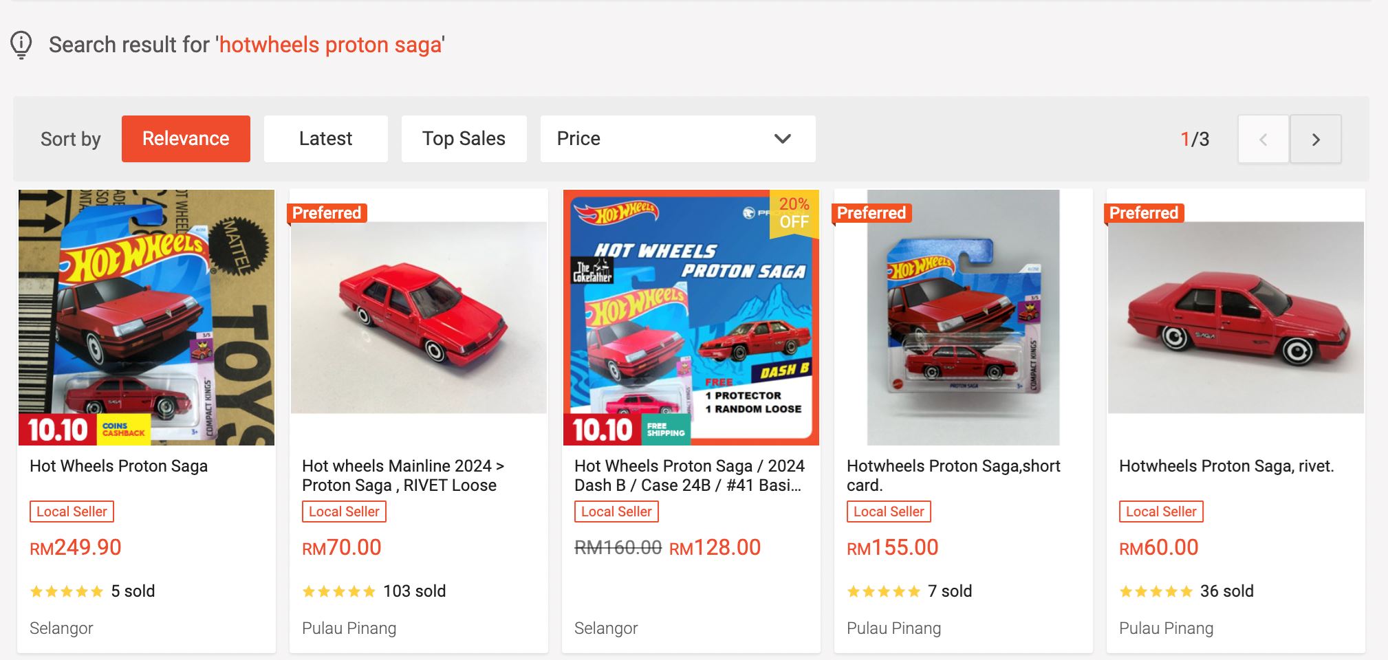 scalpers go viral for snatching up all hotwheels proton saga models and selling them at exorbitant prices