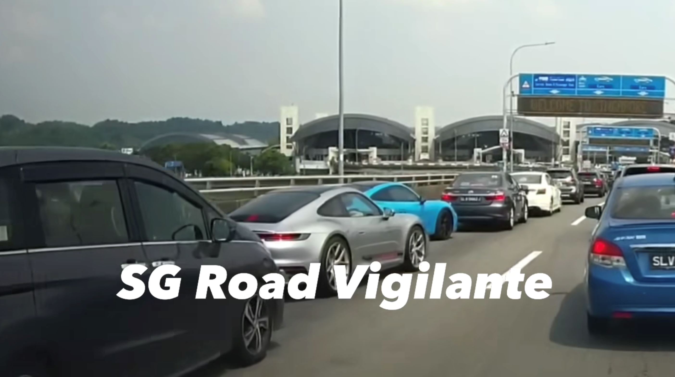 konvoi kereta porsche diarah beratur semula lepas potong barisan, “puas hati tengok..”