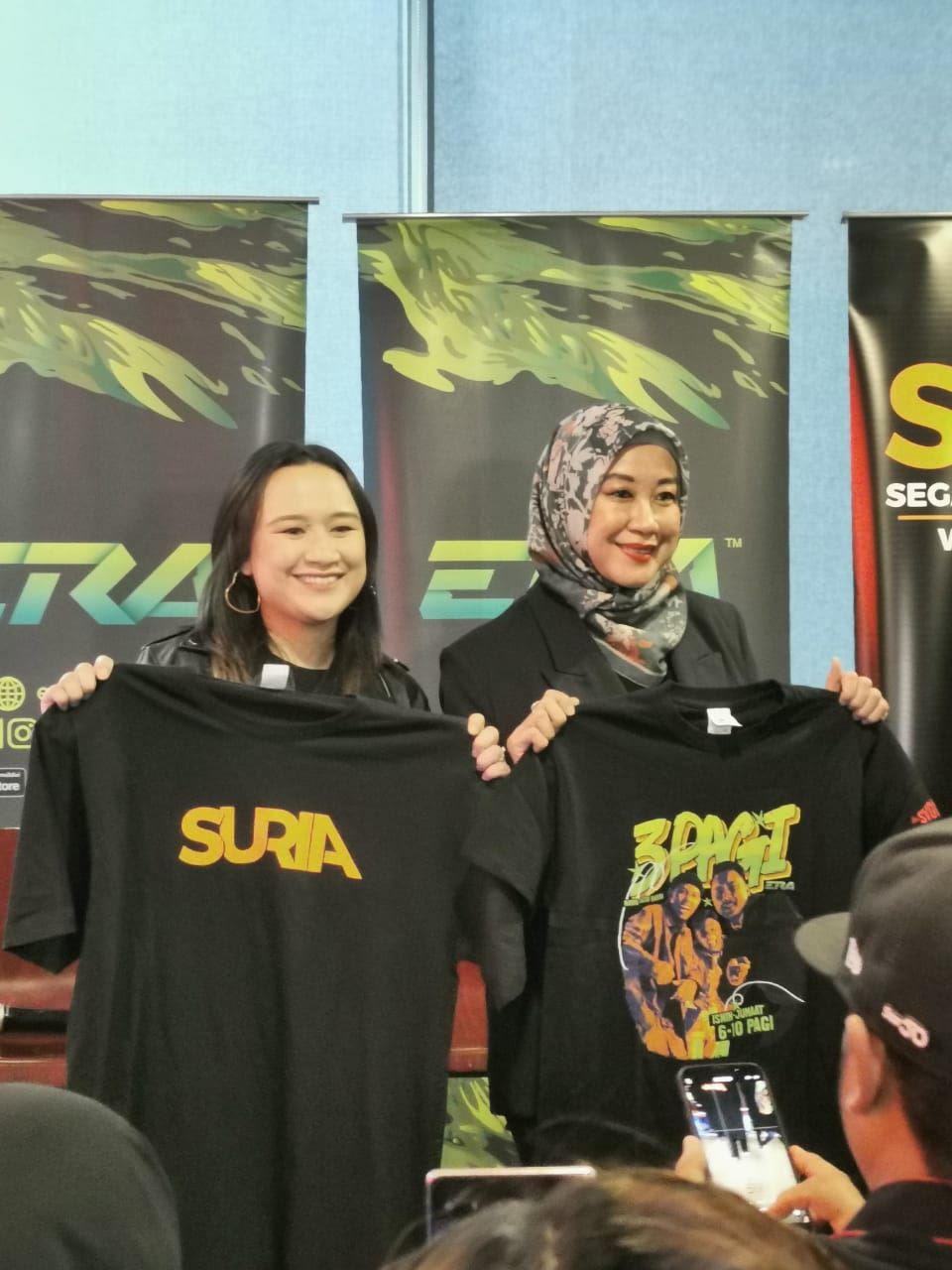 cipta bakal sejarah, era dan suria fm bergabung pada pagi isnin, 23 oktober