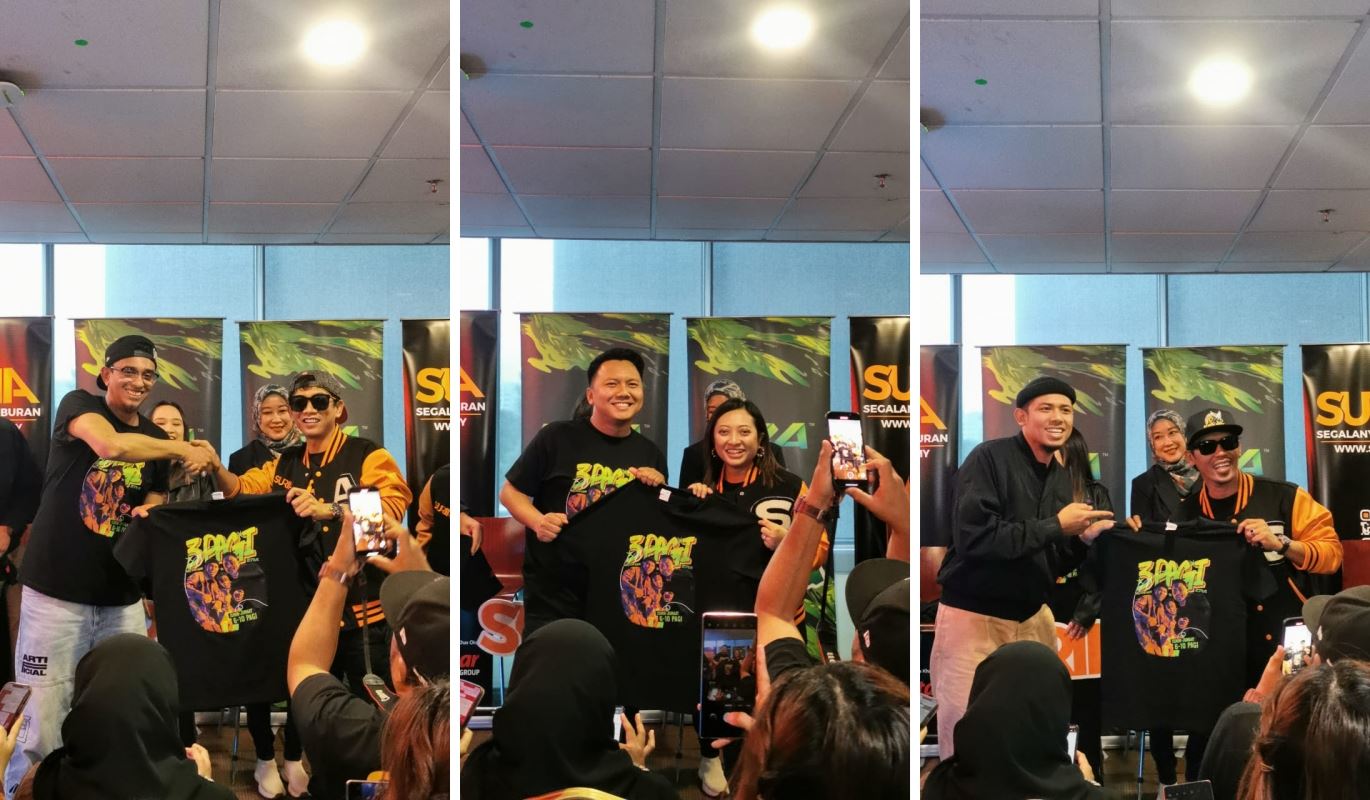 cipta bakal sejarah, era dan suria fm bergabung pada pagi isnin, 23 oktober