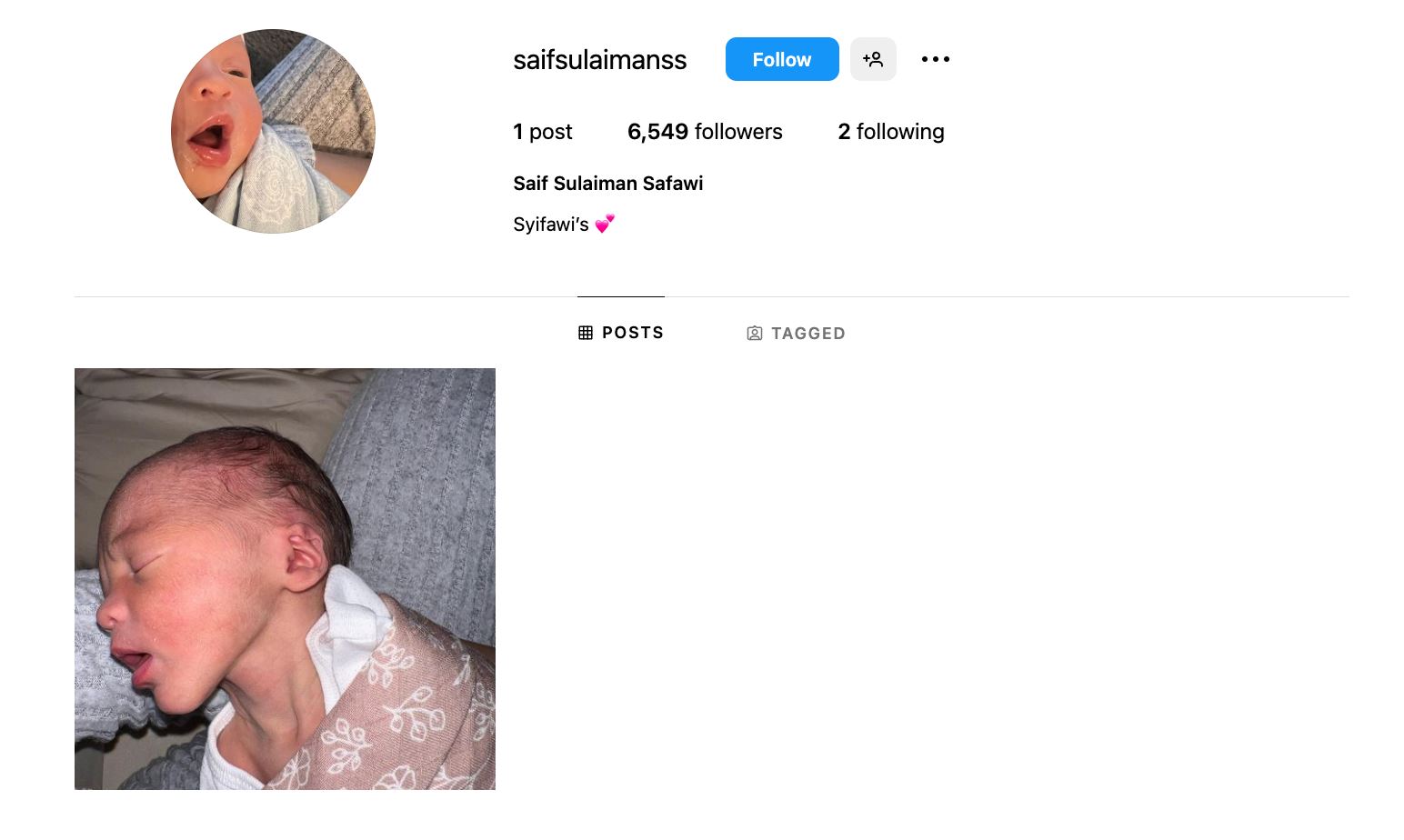 garis rahang bayi syifa melvin dan safawi rashid curi tumpuan ramai, “handsomenya!”