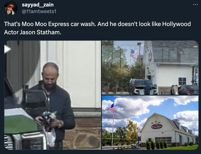 kini tular video jason statham pasang bendera palestine di bonet kereta?