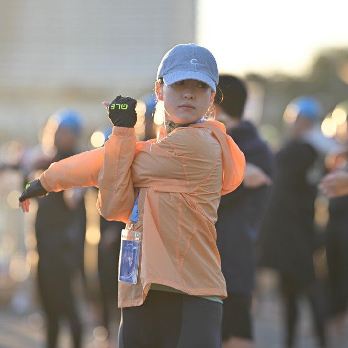 《moving异能》韩孝周参加铁人三项❗独自完成40公里的自行车项目🔥