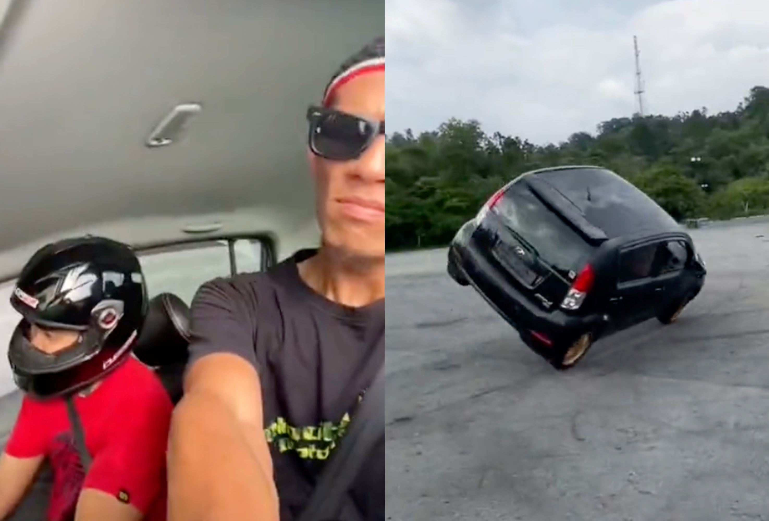 the king! man extreme drifts with this local car impresses netizens