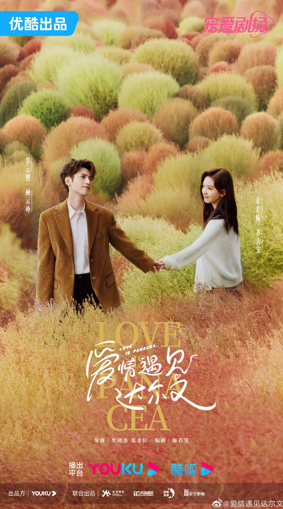 📺《爱情遇见达尔文》11月2日开播❗️罗云熙、章若楠谱医科师徒恋🧑‍⚕️