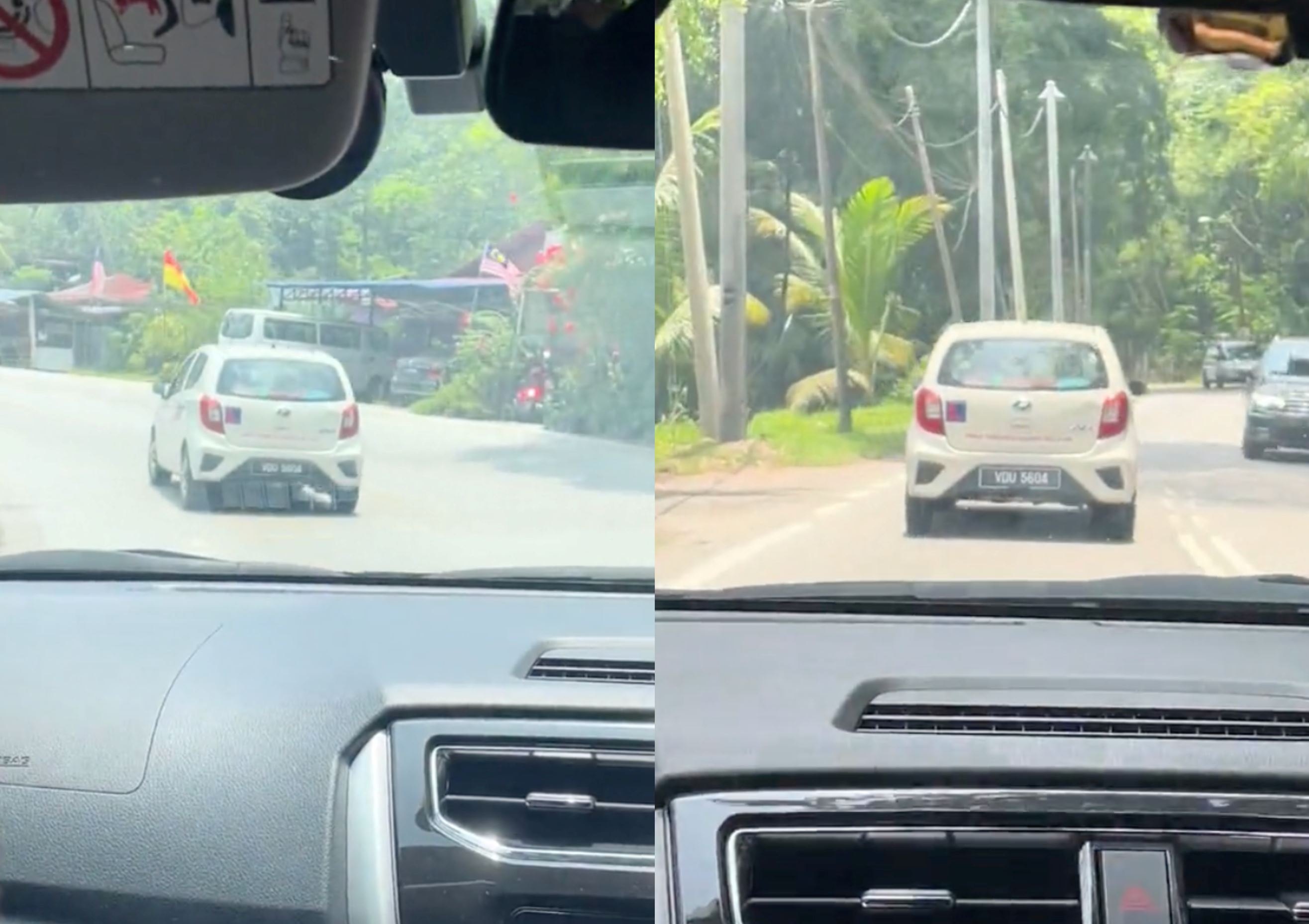 video of family following behind during jpj test goes viral, m’sians amused!