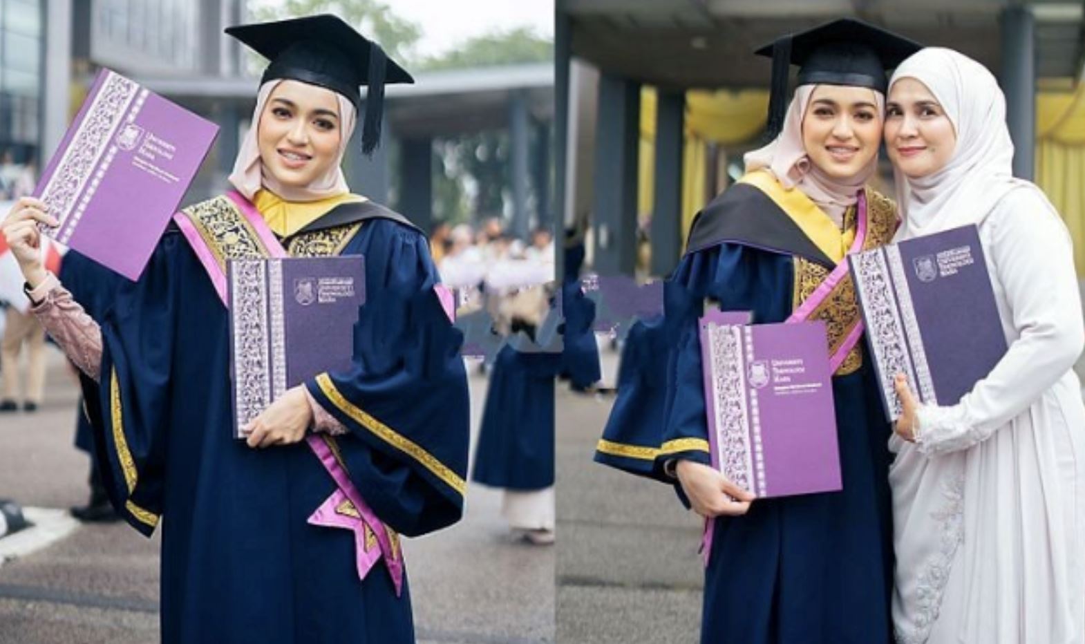 queen sayang gamatkan majlis konvokesyen uitm, “wajah manis, nama pun unik!”