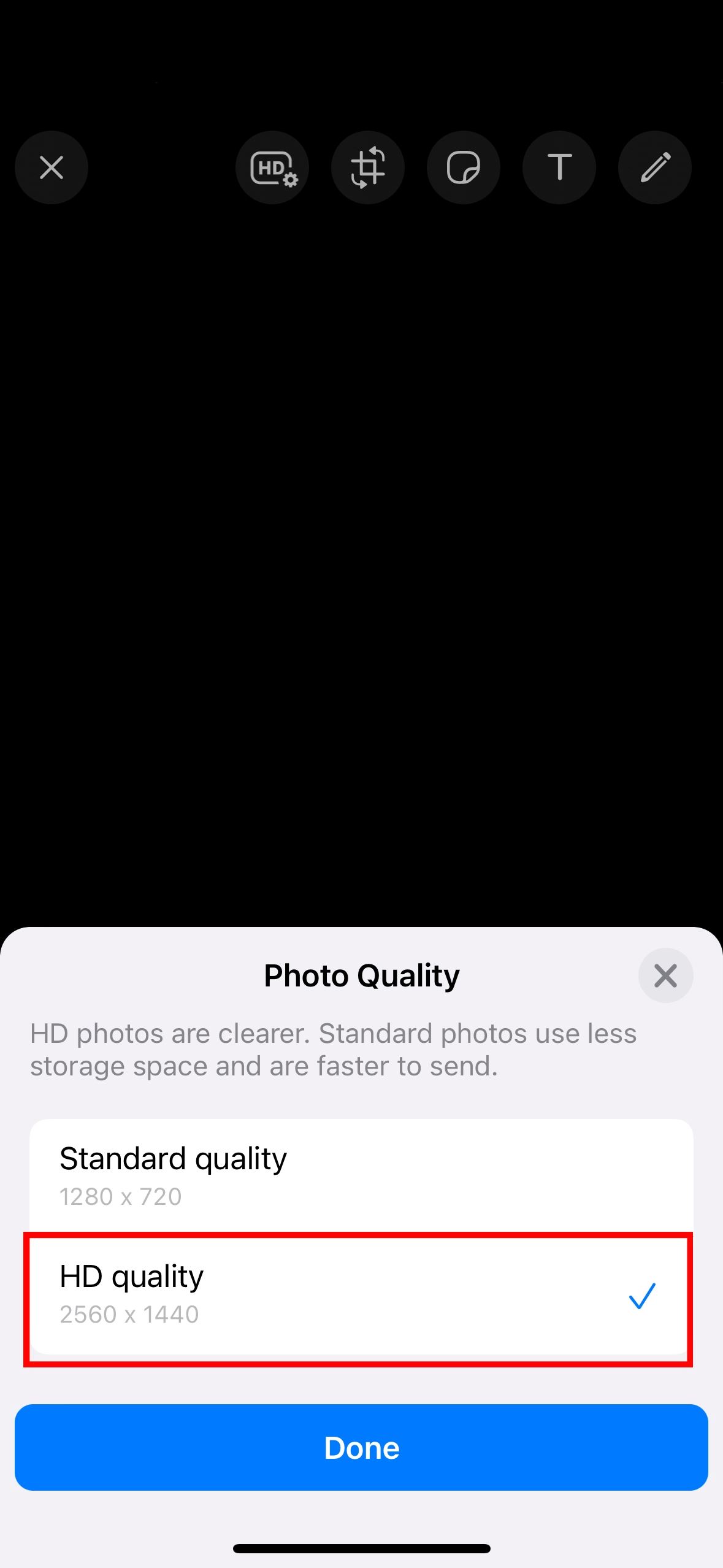 whatsapp可以发送hd高清图片啦❗图片不怕被压缩了🔥
