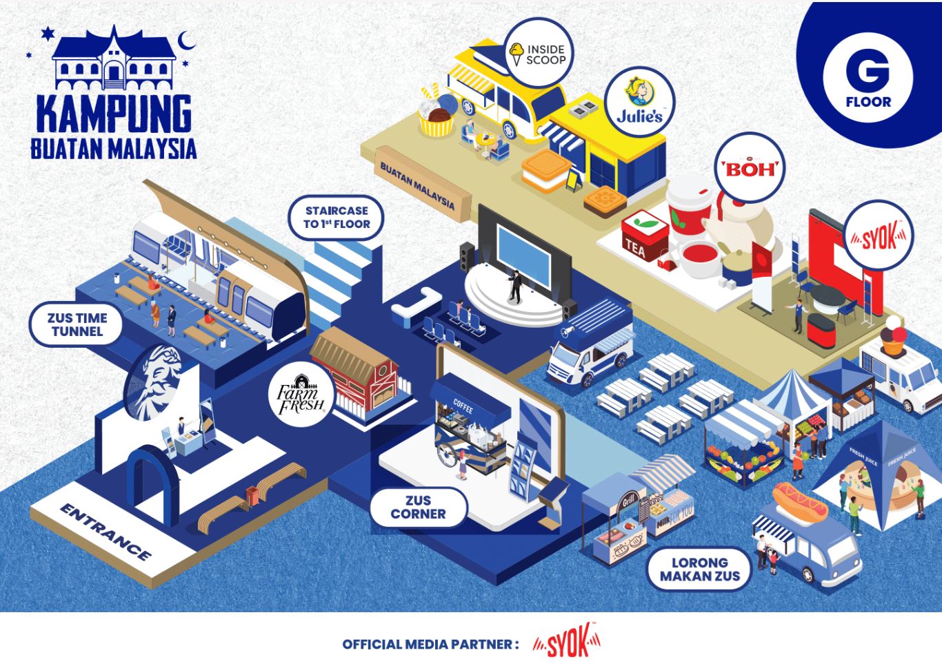 kampung buatan malaysia oleh zus coffee meraikan kualiti produk malaysia