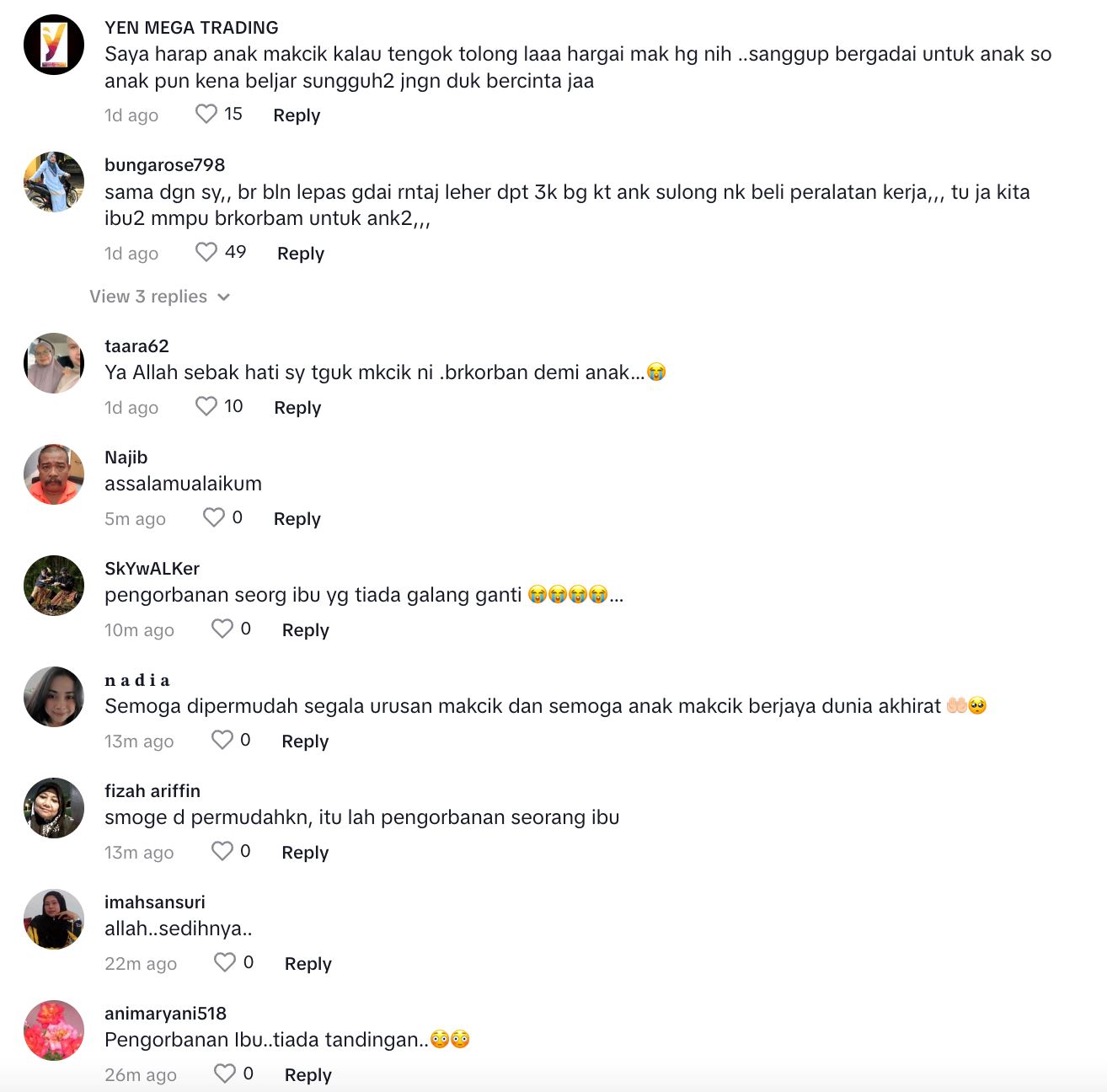 ibu menangis mahu gadai gelang emas demi beli laptop anak sambung belajar [video]