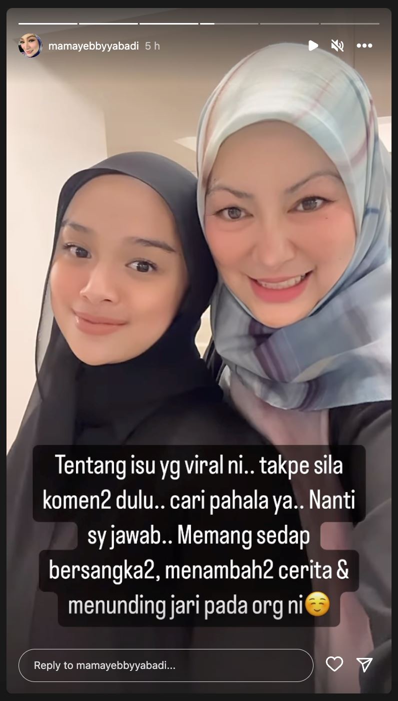 kecoh anak didakwa jadi ‘penyondol’ rumah tangga, ini antara reaksi abby abadi