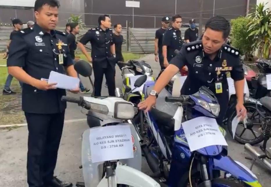 motor hilang di selayang 12 tahun lalu ditemui dekat kuching, sarawak