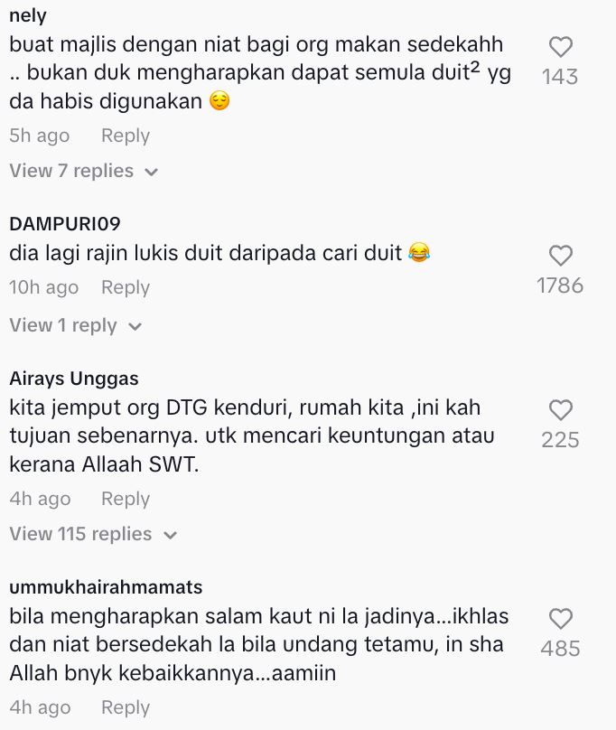 wanita terkejut terima dua keping duit rm20 dilukis tangan masa salam kaut