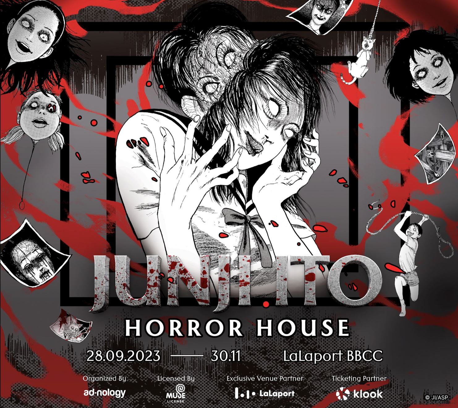 【附票价】伊藤润二恐怖屋空降大马！还原恐怖经典！