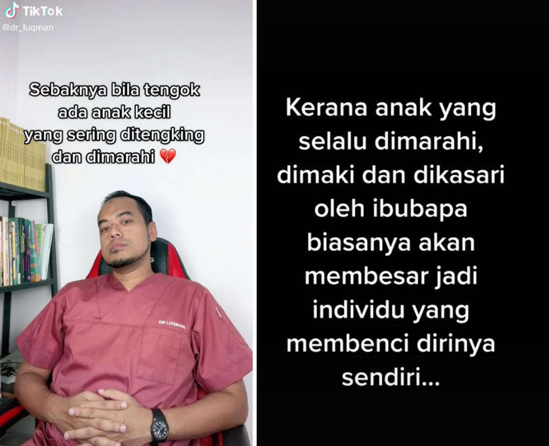 awas, doktor kongsi kesan buruk bila anak asyik kena marah masa kecil