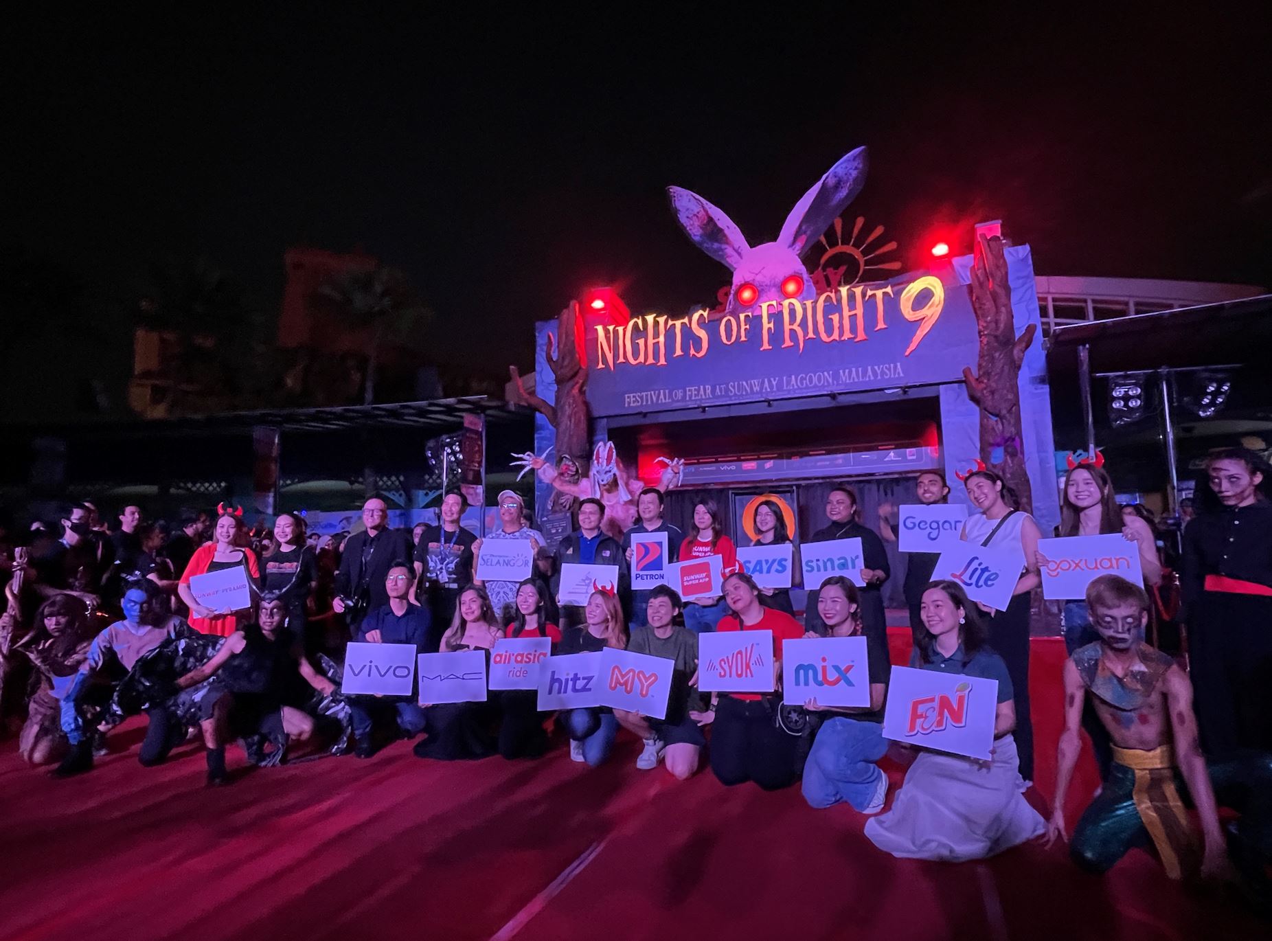 joining the frightful fun: 5 reasons you should experience nights of fright 9, just like the syok team did!