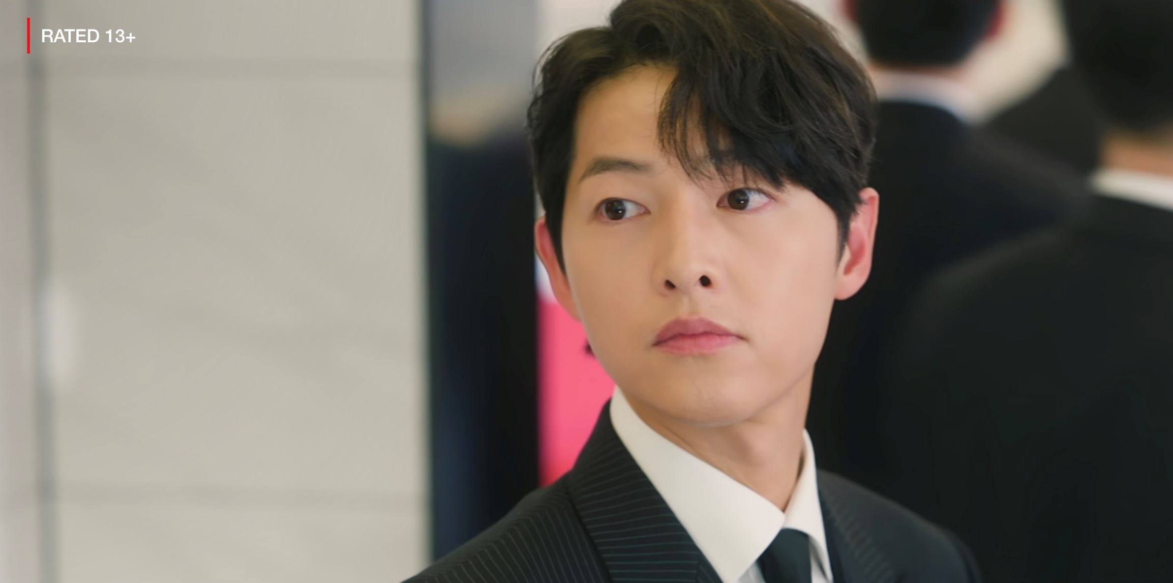 🇰🇷宋仲基以律师身份客串《泪之女王》❗梦幻联动韩剧《黑道律师文森佐》😍