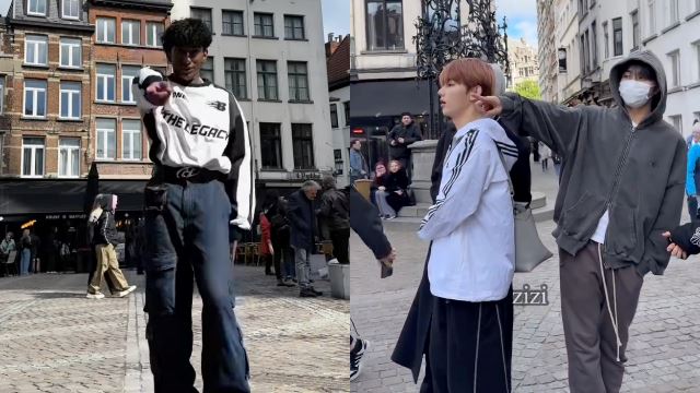 lucky fan goes viral after zerobaseone member joins their dance video challenge!