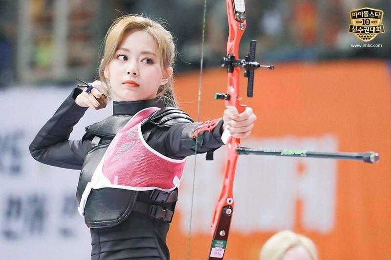 🇰🇷twice成员子瑜solo出道❗重现《偶运会》射箭神颜🔥