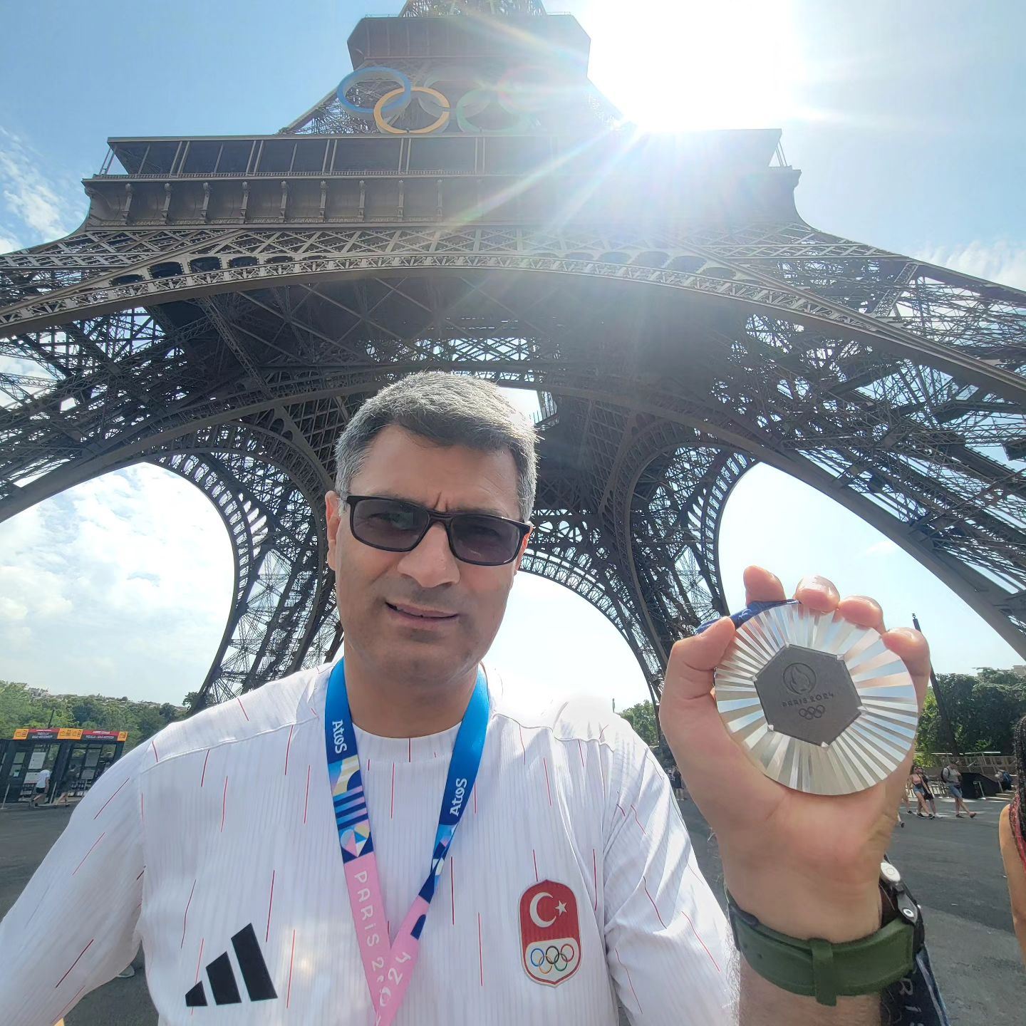 🇹🇷射击大叔揭零装备原因❗比赛不接电话除了她🔥