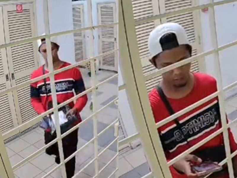 abang delivery caught on cctv delivering parcel at midnight: he works hard