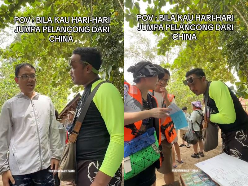 sabah tourist guide's fluent mandarin impresses netizens after daily encounters with chinese tourists