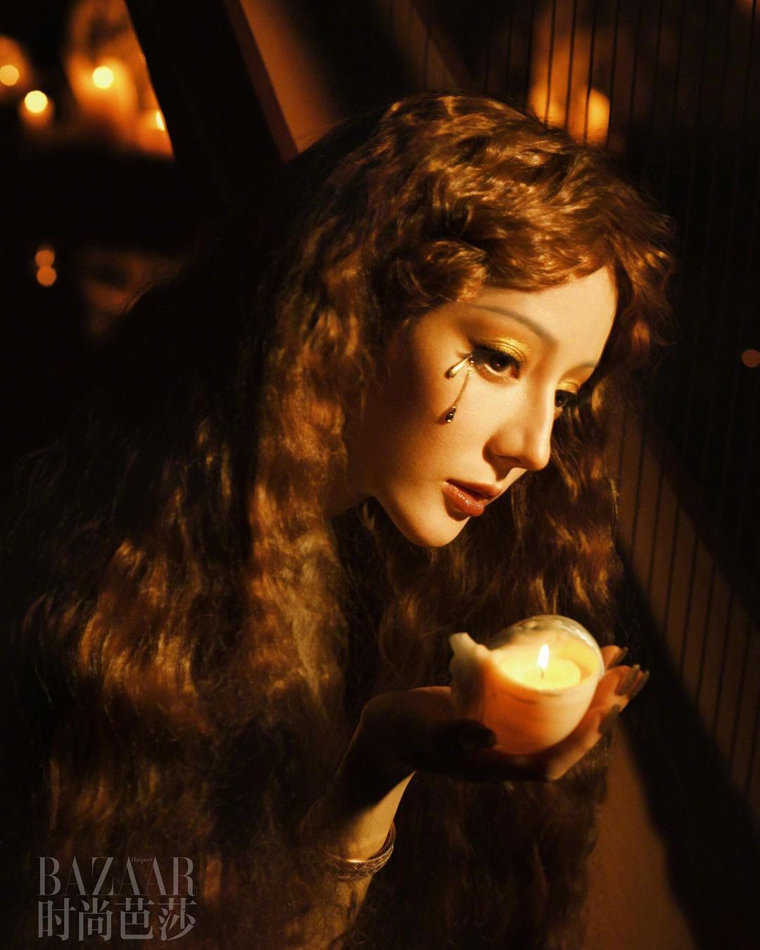 迪丽热巴希腊女神造型❗杂志20分钟卖20万本⚡️