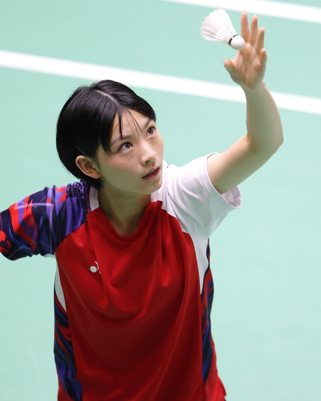 🇯🇵羽球女双田口真彩❗撞脸nwejeans成员⚡️