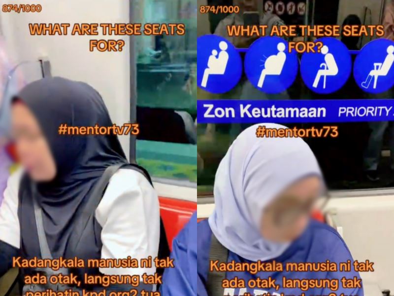 netizens criticise women for refusing priority seats, sparking awareness on public transport etiquette