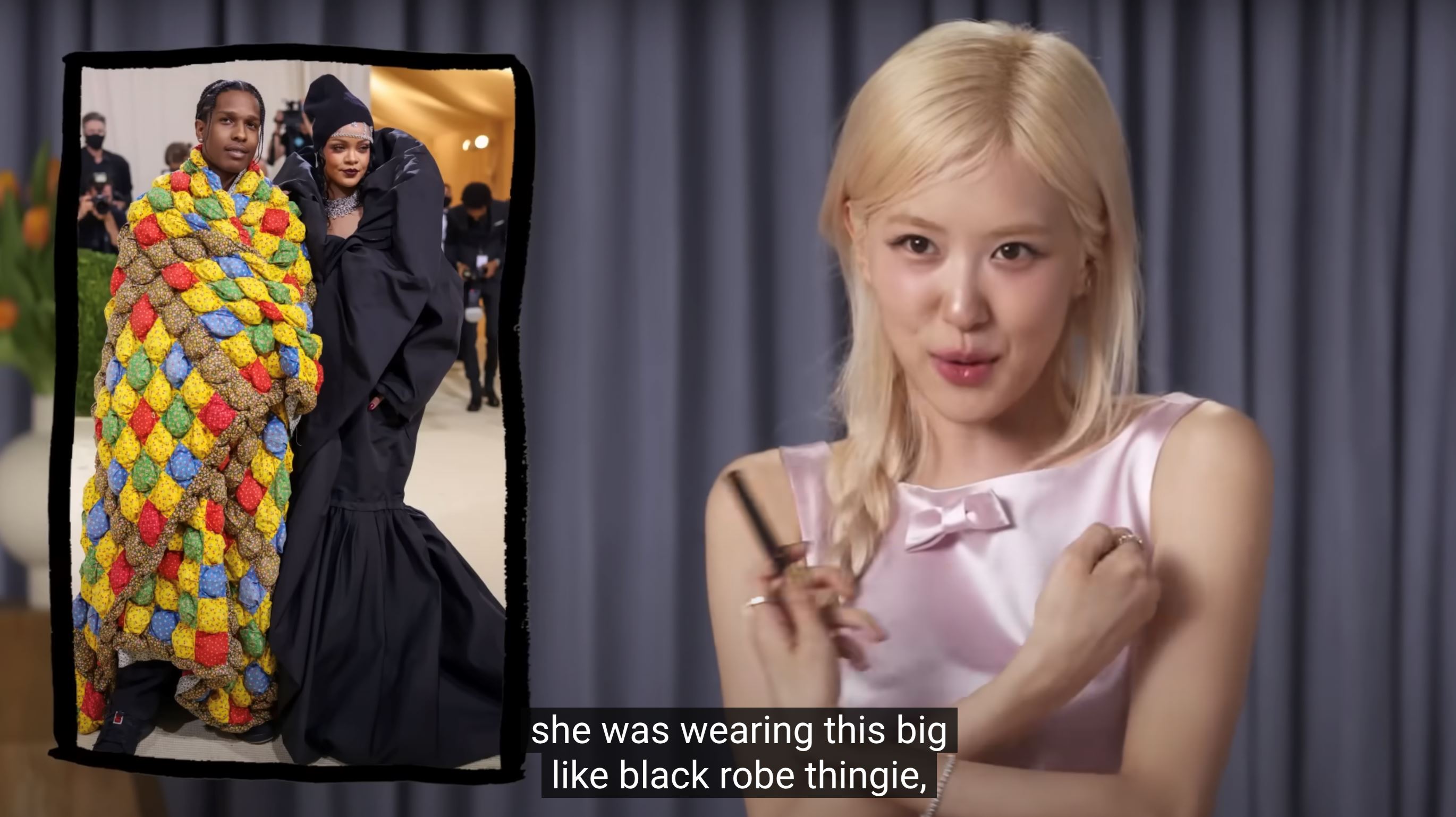 rosé’s iconic met gala encounter that had her hesitant to wash her hands, “i have the craziest story!”