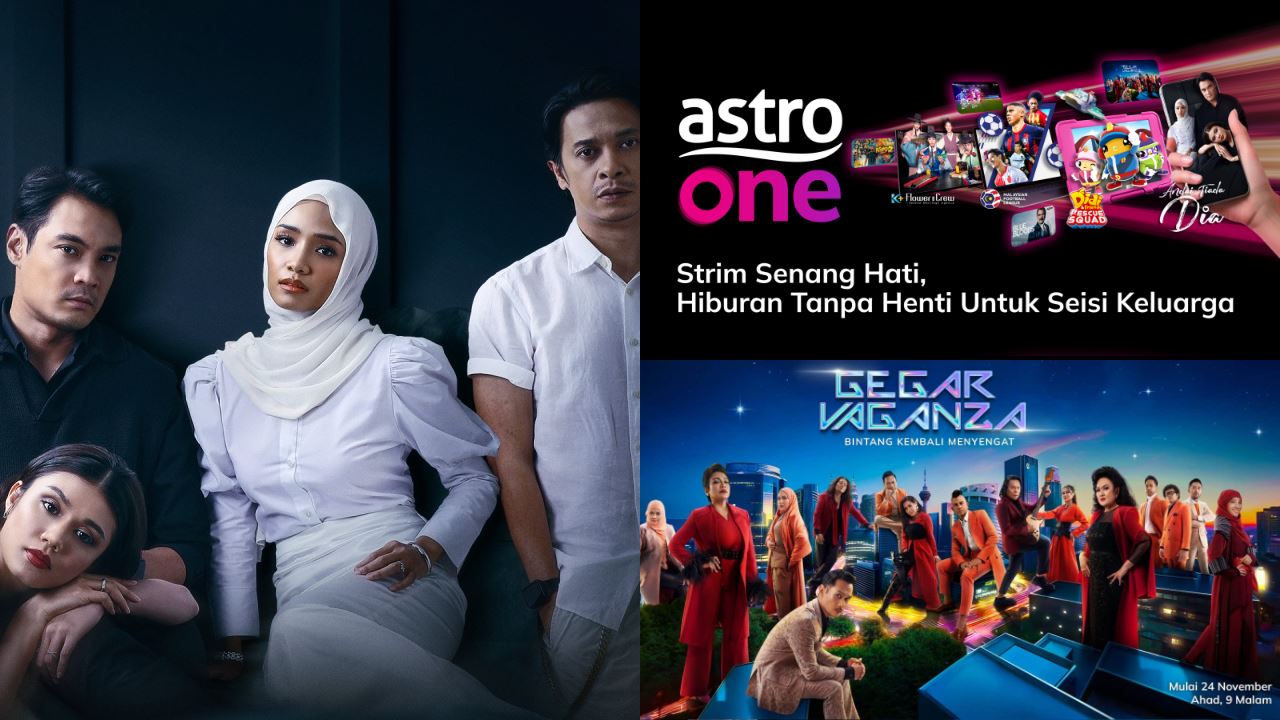 poster dua rancangan astro di astro one