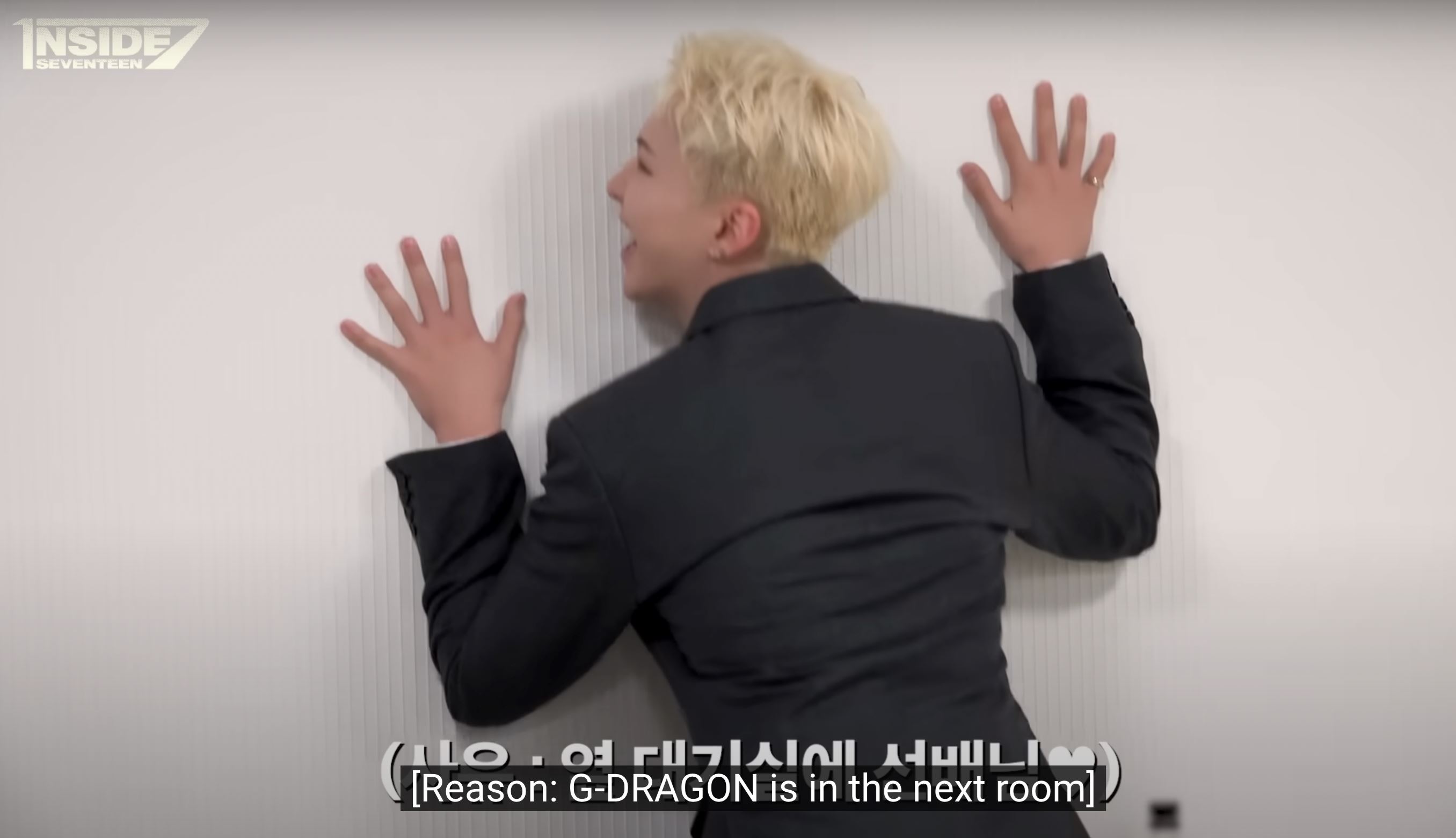 seventeen's epic fan moment: meeting g-dragon and taking a photo with taeyang!