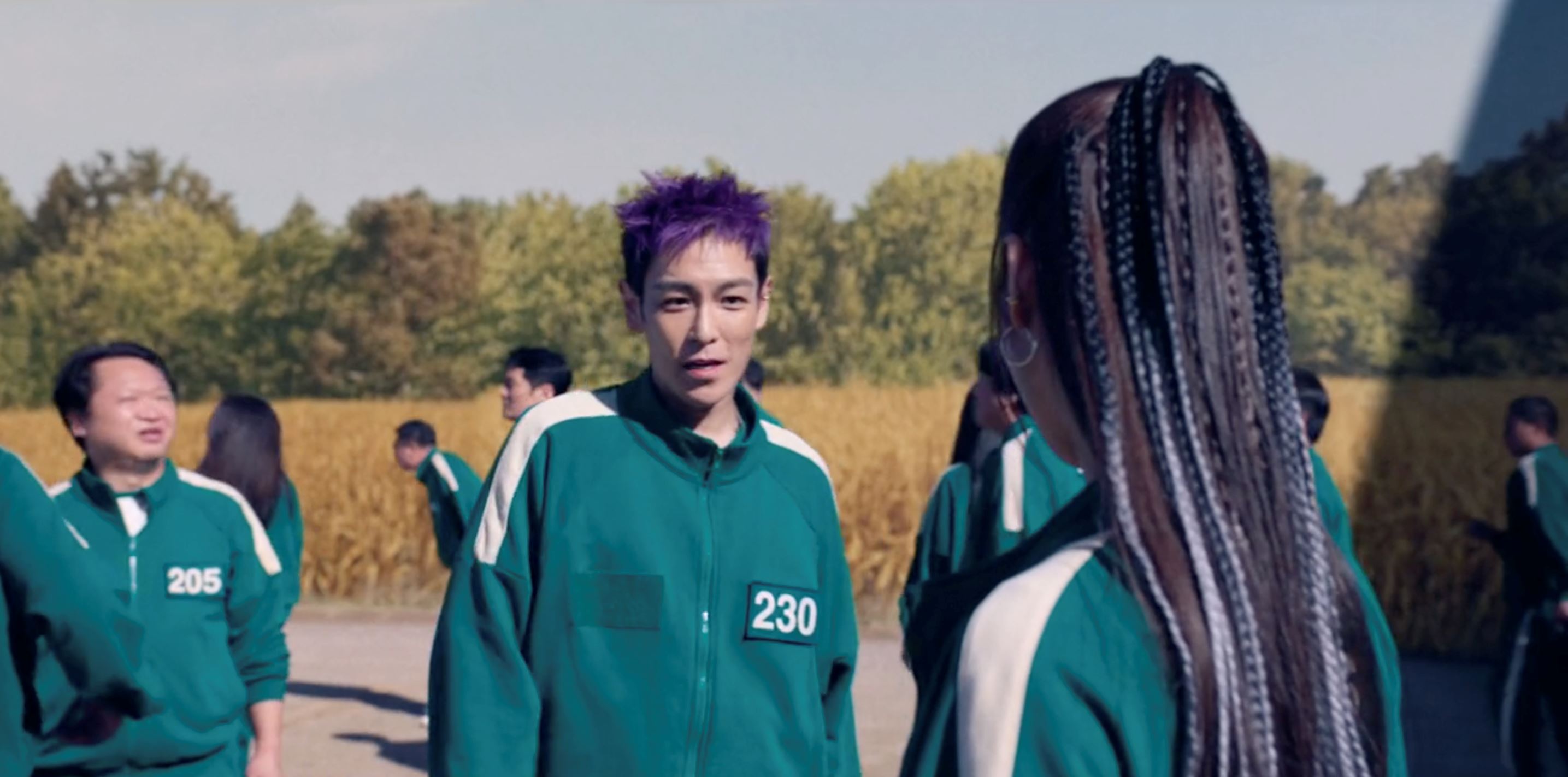 📺《鱿鱼游戏2》开播啦❗t.o.p低音炮说唱撩妹💥